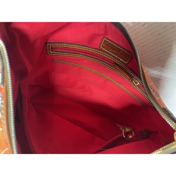 AUTHENTIC Dooney and Bourke Hobo Shoulder Bag San Francisco Giants RARE MLB - Picture 10 of 14